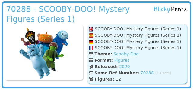 Playmobil 70288 - SCOOBY-DOO! Mystery Figures (Series 1)