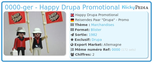 Playmobil 0000-ger - Happy Drupa Promotional