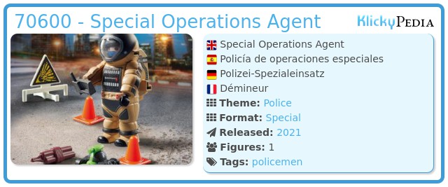Playmobil SpecialPlus 70600 Polizei swat Spezialeinsatz Neu & OVP 