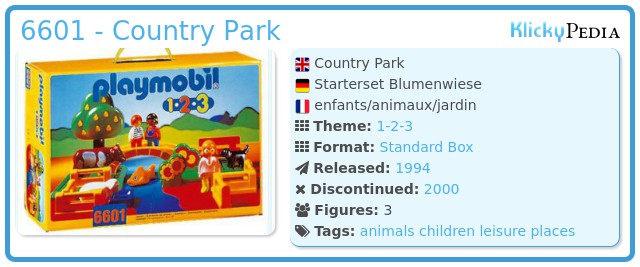 Playmobil 6601 - Country Park