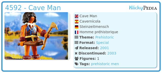 Playmobil 4592 - Cave Man