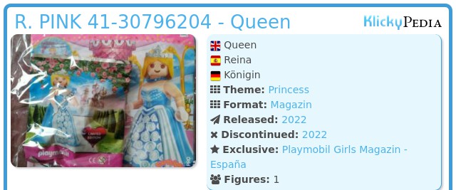 Playmobil 30796204 - Queen