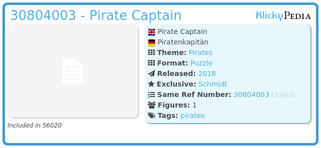 Playmobil 30804003 - Pirate Captain