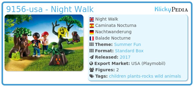 Playmobil 9156-usa - Night Walk