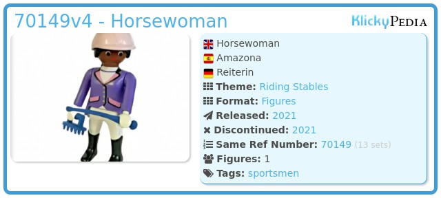 Playmobil 70149v4 - Horsewoman