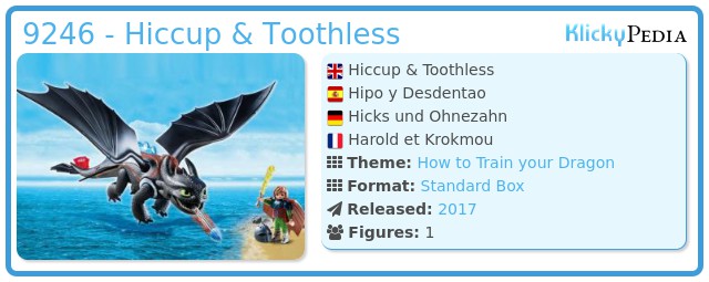 Playmobil 9246 - Hiccup & Toothless