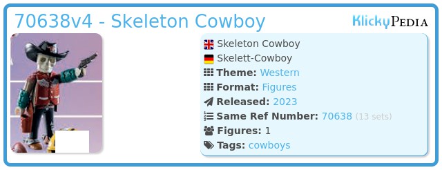 Playmobil 70638v4 - Skeleton Cowboy