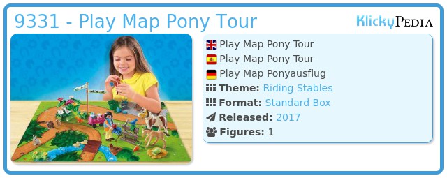 Playmobil 9331 - Play Map Pony Tour