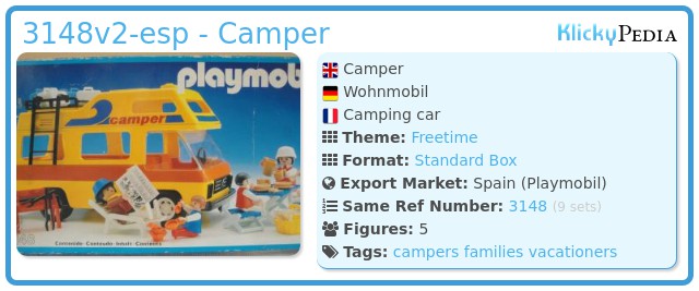 Playmobil 3148v2-esp - Camper
