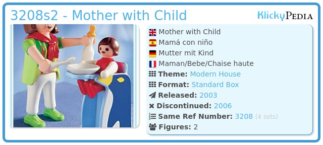 Playmobil 3208s2 - Mother with Child