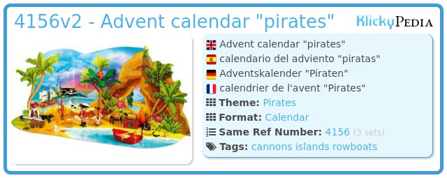 Playmobil 4156v2 - Advent calendar 
