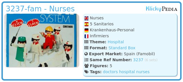 Playmobil 3237-fam - Nurses