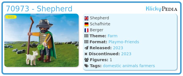 Playmobil 70973 - Shepherd