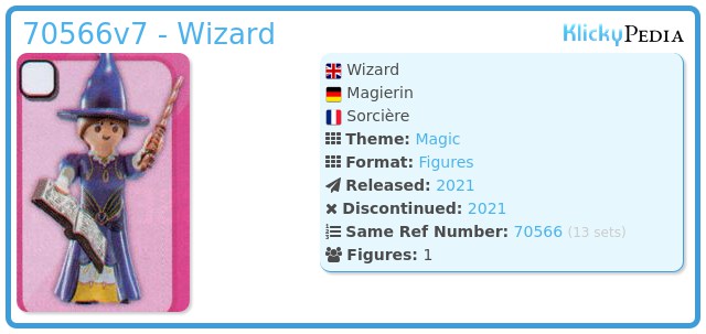 Playmobil 70566v7 - Wizard