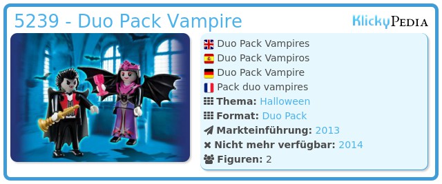Playmobil 5239 - Duo Pack Vampire