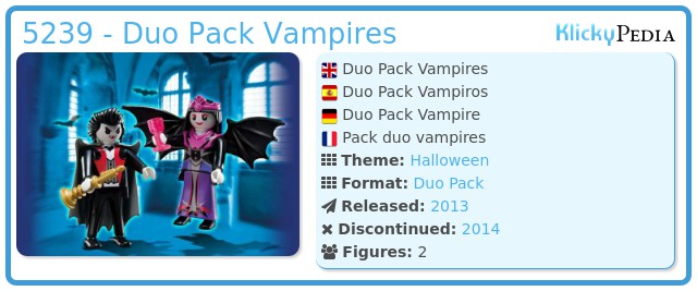 Playmobil 5239 - Duo Pack Vampires