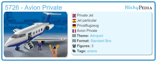 Playmobil 9504 Nouveauté Vacancière avec Jet et Voiture
