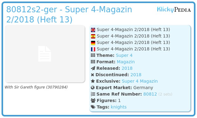 Playmobil 80812s2-ger - Super 4-Magazin 2/2018 (Heft 13)