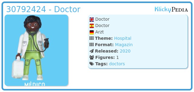 Playmobil 30792424 - Doctor