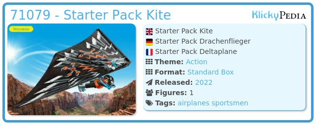 Playmobil 71079 - Starter Pack Kite