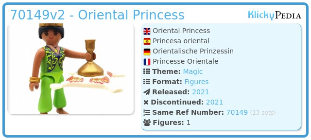 Playmobil 70149v2 - Oriental Princess
