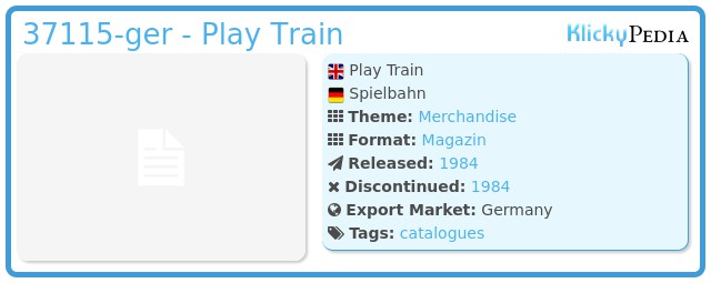 Playmobil 37115-ger - Play Train