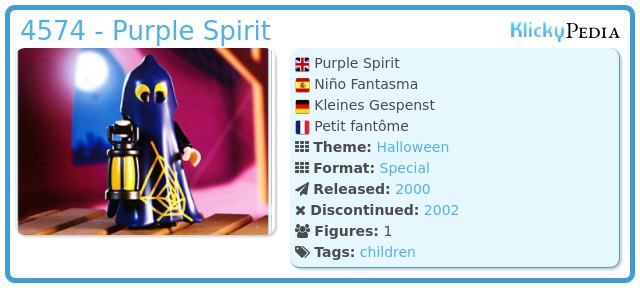 Playmobil 4574 - Purple Spirit