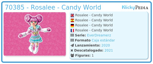 Playmobil 70385 - Rosalee - Candy World