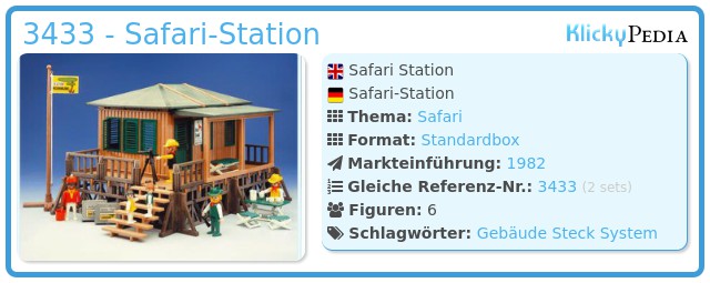 Playmobil 3433 - Safari-Station