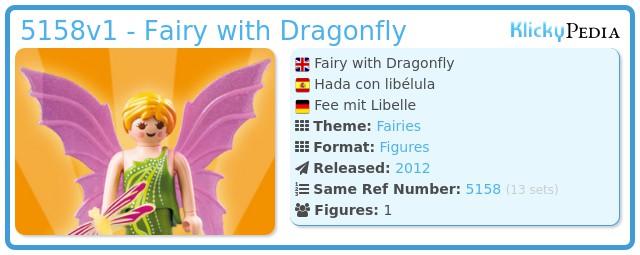 Playmobil 5158v1 - Fairy with Dragonfly