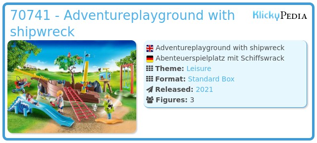 Playmobil 70741 - Adventureplayground with shipwreck