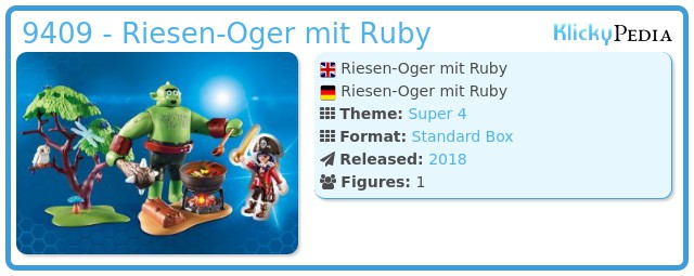 Playmobil 9409 - Riesen-Oger mit Ruby