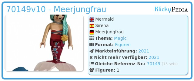Playmobil 70149v10 - Meerjungfrau