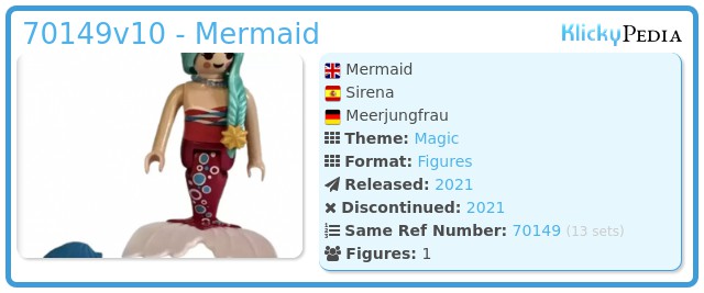 Playmobil 70149v10 - Mermaid