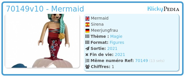 Playmobil 70149v10 - Mermaid