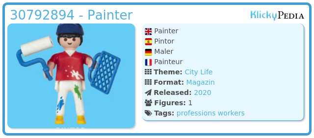 Playmobil 30792894 - Painter
