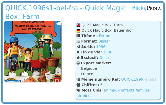 Playmobil 0000 - Quick Magic Box Give-away Farm