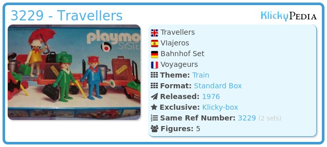 Playmobil 3229 - Travellers