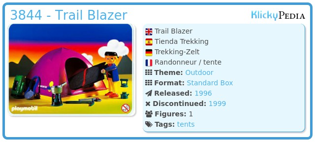 Playmobil 3844 - Trail Blazer