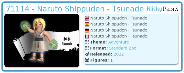 Playmobil 71114 - Naruto Shippuden - Tsunade