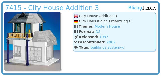Playmobil 7415 - City House Addition 3
