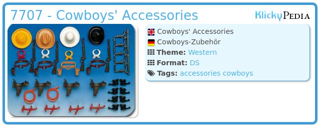 VERY RARE cowboy accessories playmobil 7707 AUS 90er in original film NEW BOX 