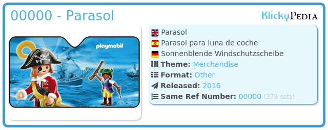 Playmobil 00000 - Parasol