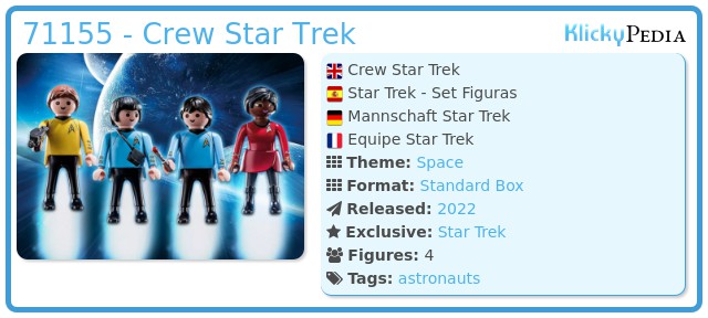 Playmobil 71155 - Crew Star Trek