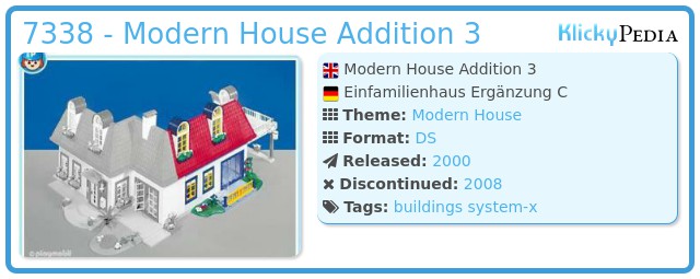 Playmobil 7338 - Modern House Addition 3