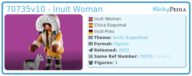 Playmobil 70735v10 - Inuit Woman