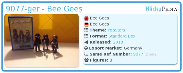 Playmobil 9077-ger - Bee Gees