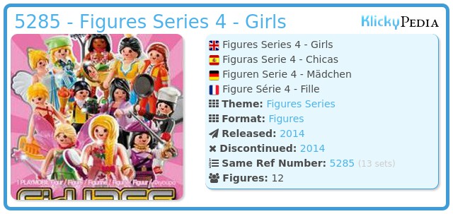 Playmobil 5285 - Figures Series 4 - Girls