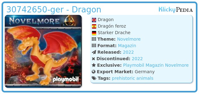 Playmobil 30742650-ger - Dragon