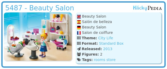 Playmobil 5487 - Beauty Salon